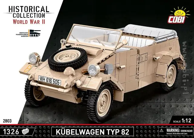 COBI® Kübelwagen Personenkraftwagen Typ 82