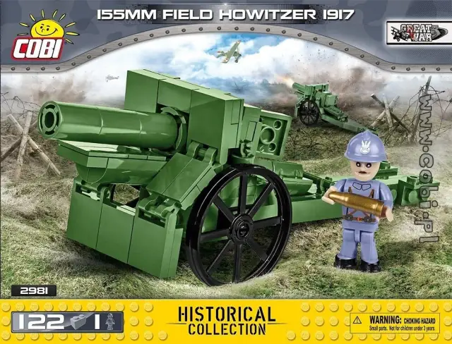 COBI® 155 mm Field Howitzer 1917