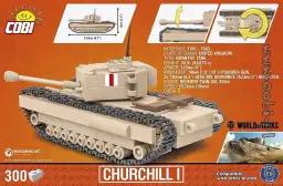 COBI Churchill Tank