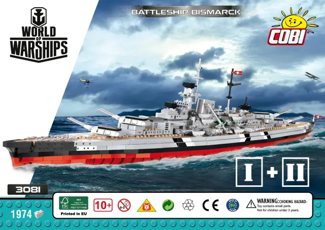 COBI® Battleship Bismarck Limited Edition