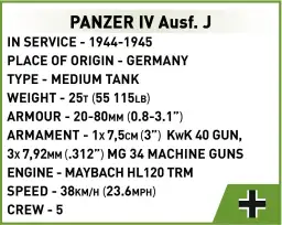 COBI Panzer IV Ausf. J