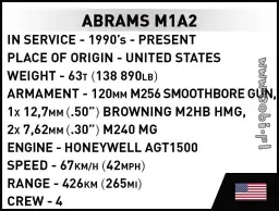 COBI Abrams M1A2