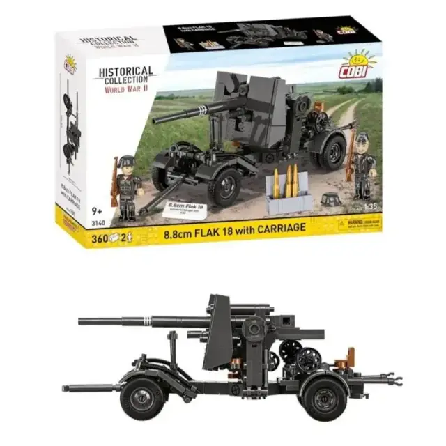 COBI® 8,8 cm FLAK 18 with Carriage