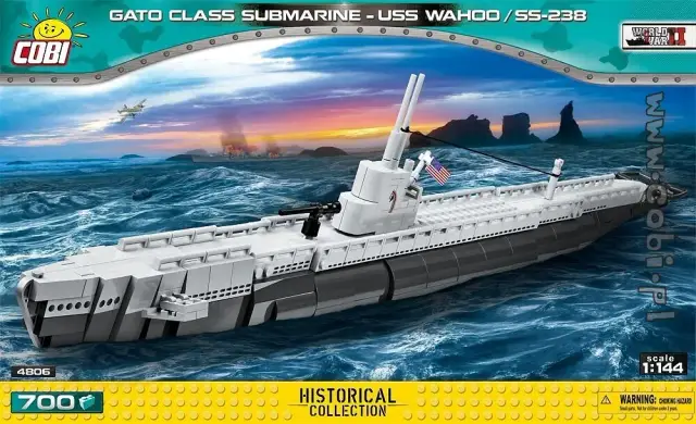 COBI® Gato Class Submarine - USS Wahoo SS-238