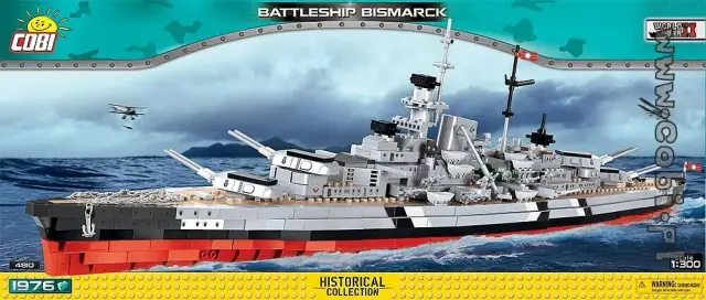 COBI® Battleship Bismarck WW2