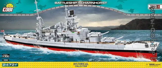 COBI® Battleship Scharnhorst