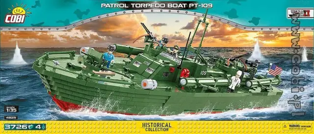 COBI® Patrol Torpedo Boat PT-109