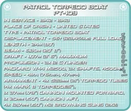 COBI Patrol Torpedo Boat PT-109