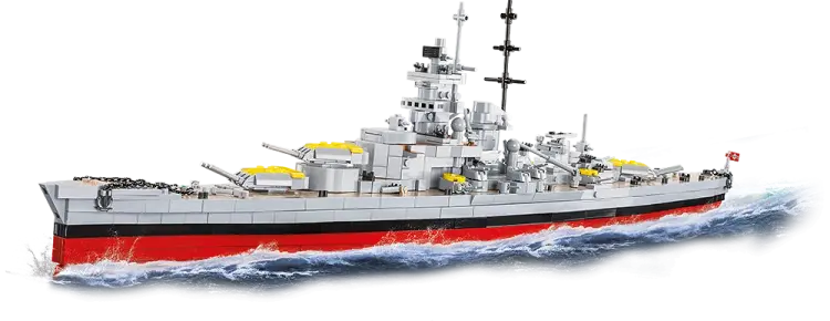 COBI Battleship Gneisenau