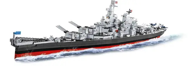 COBI® Iowa-Class Battleship - Executive Edition