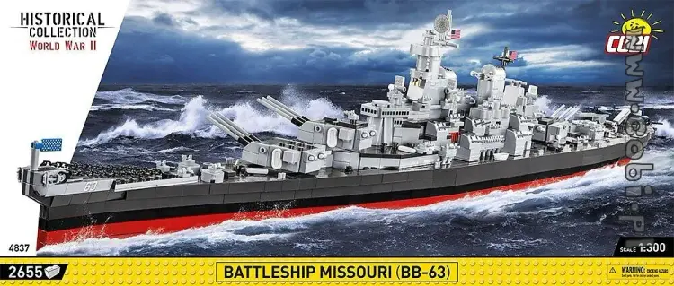 COBI Battleship Missouri