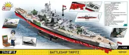 COBI Battleship Tirpitz - Executive Edition