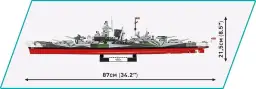 COBI Battleship Tirpitz