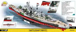 COBI Battleship Tirpitz