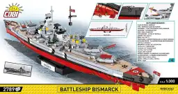 COBI Battleship Bismarck