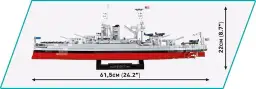 COBI Pennsylvania - Class Battleship - Executive Edition