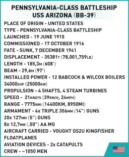 COBI USS Arizona