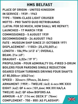 COBI HMS Belfast