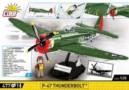 COBI P-47 Thunderbolt