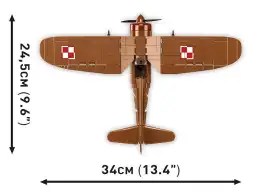 COBI PZL P.11c