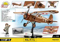 COBI PZL P.11c