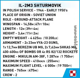 COBI IL-2M3 Shturmovik