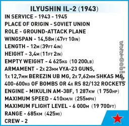 COBI Ilyushin IL-2 1943