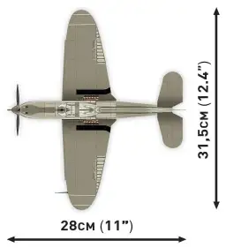 COBI Bell P-39D Airacobra