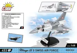 COBI Mirage IIIS Swiss Air Force