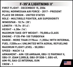 COBI F-35A Lightning II