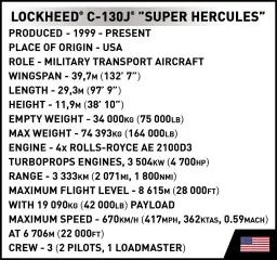 COBI Lockheed C-130J Super Hercules