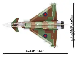 COBI Eurofighter Typhoon FGR4 "GiNA"