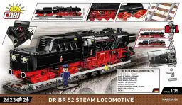 COBI DR BR 52 Steam Locomotive 2in1 - Executive Edition