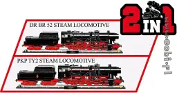 COBI DR BR 52 Steam Locomotive 2in1 - Executive Edition