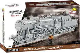 COBI Kriegslokomotive Baureihe 52