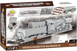 COBI Kriegslokomotive Baureihe 52