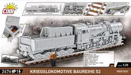 COBI Kriegslokomotive Baureihe 52