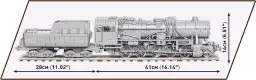 COBI Kriegslokomotive Baureihe 52