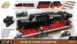 COBI DR BR 52 Steam Locomotive