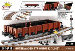 COBI Güterwagen type Ommr 32 LINZ