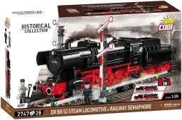 COBI DR BR 52 Steam Locomotive & Railway Semaphore