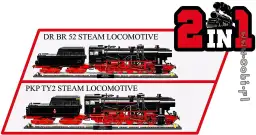 COBI DR BR 52 Steam Locomotive & Railway Semaphore