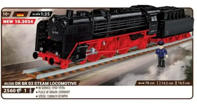 COBI® DR BR 03 Dampflokomotive