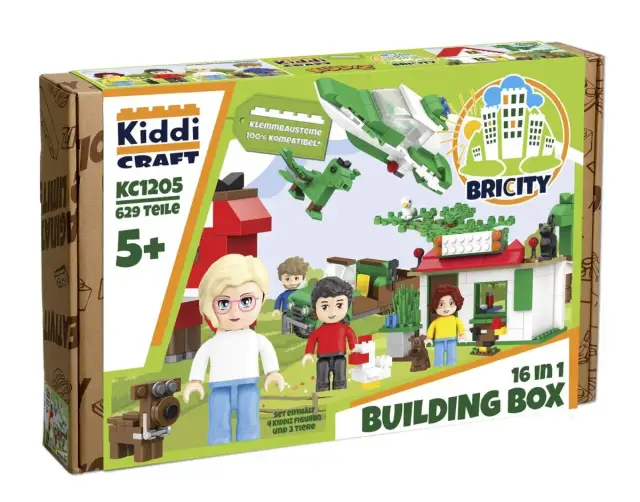 Kiddicraft® 16 in 1 Building Box