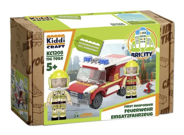 Kiddicraft® Feuerwehr Einsatzwagen