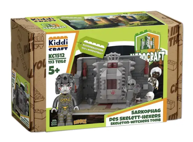 Kiddicraft® Sarkophag des Skelett-Hexers