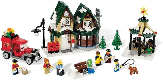 Lego® Winterliches Postamt