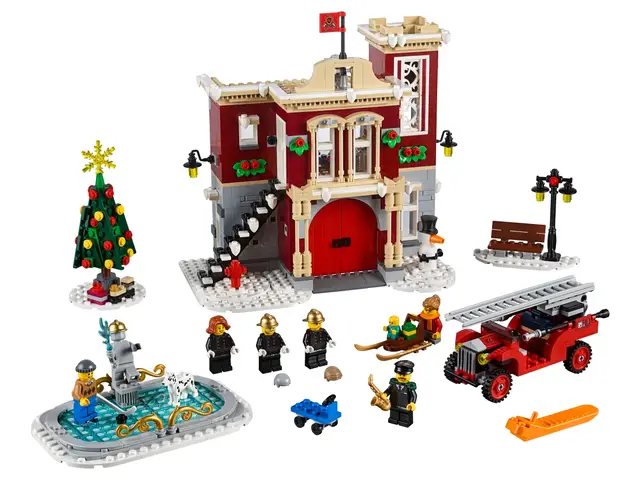 Lego® Winterliche Feuerwache