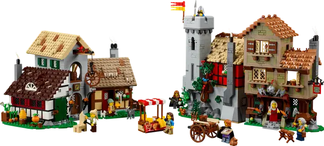 Lego® Mittelalterlicher Stadtplatz