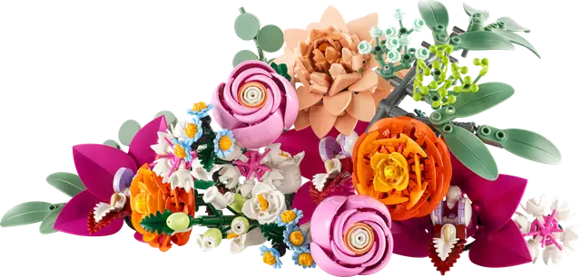 Lego® Schöner Rosafarbener Blumenstrauß